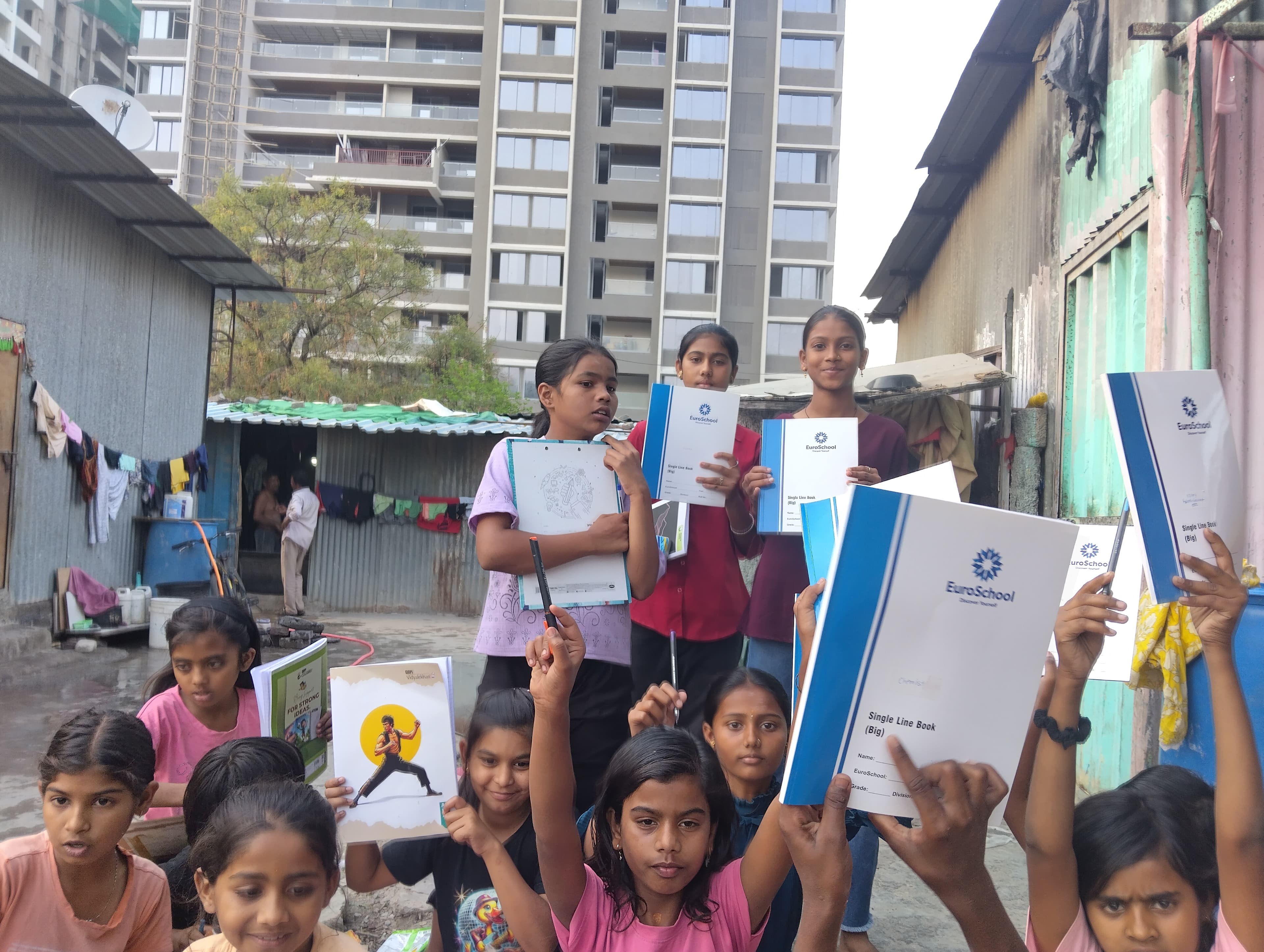 Students learning